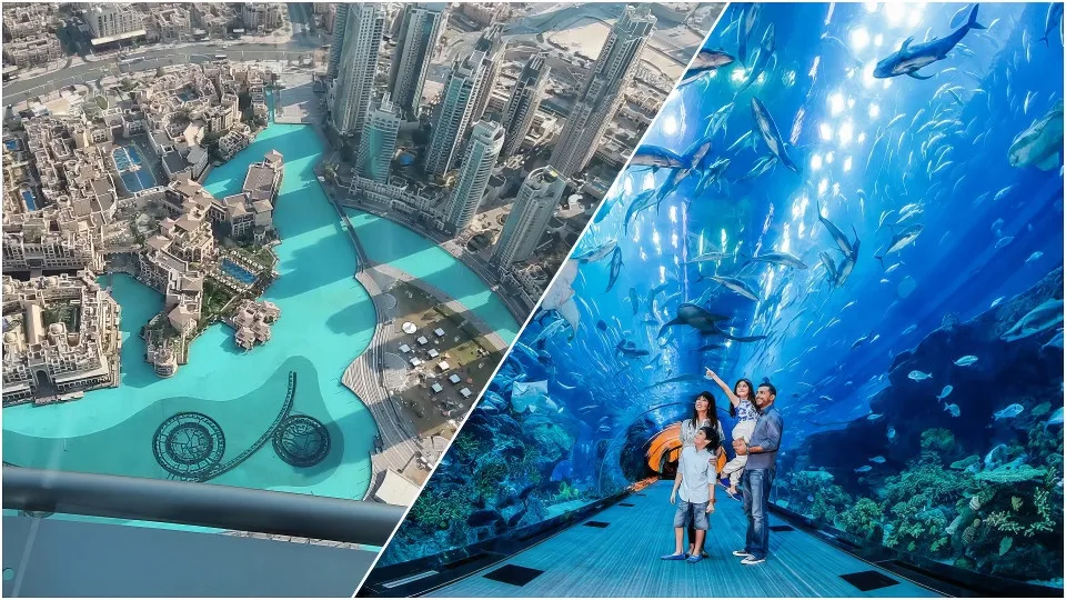 En la cima, Burj Khalifa y Dubai Aquarium - Image 1